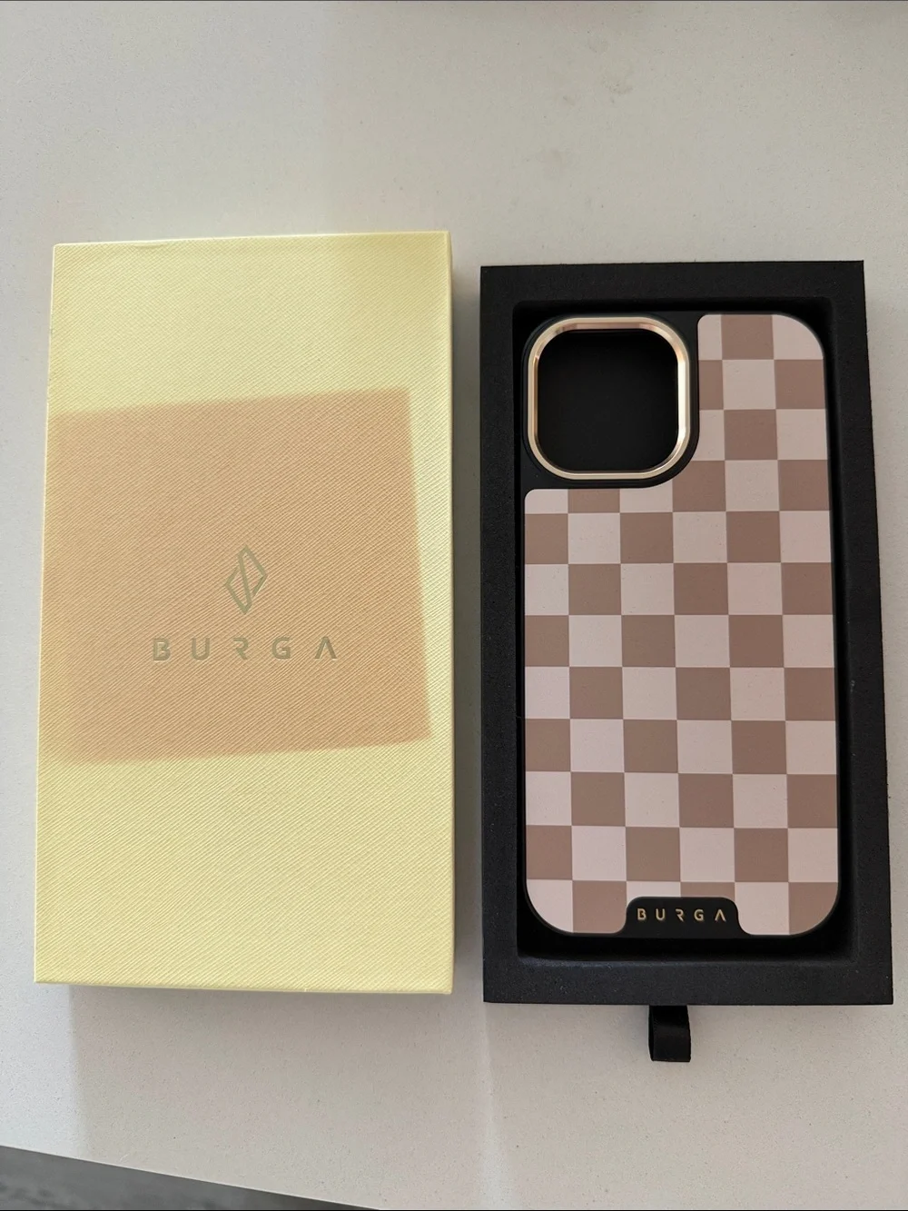 Burga elite (MagSafe) gold iPhone 13 Pro Max Case - math exam